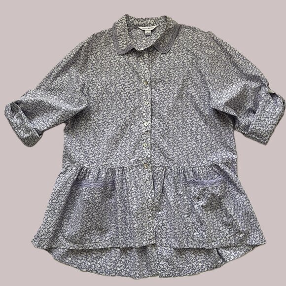 April Cornell Forget Me Not Tunic -Size Large - Picture 1 of 10